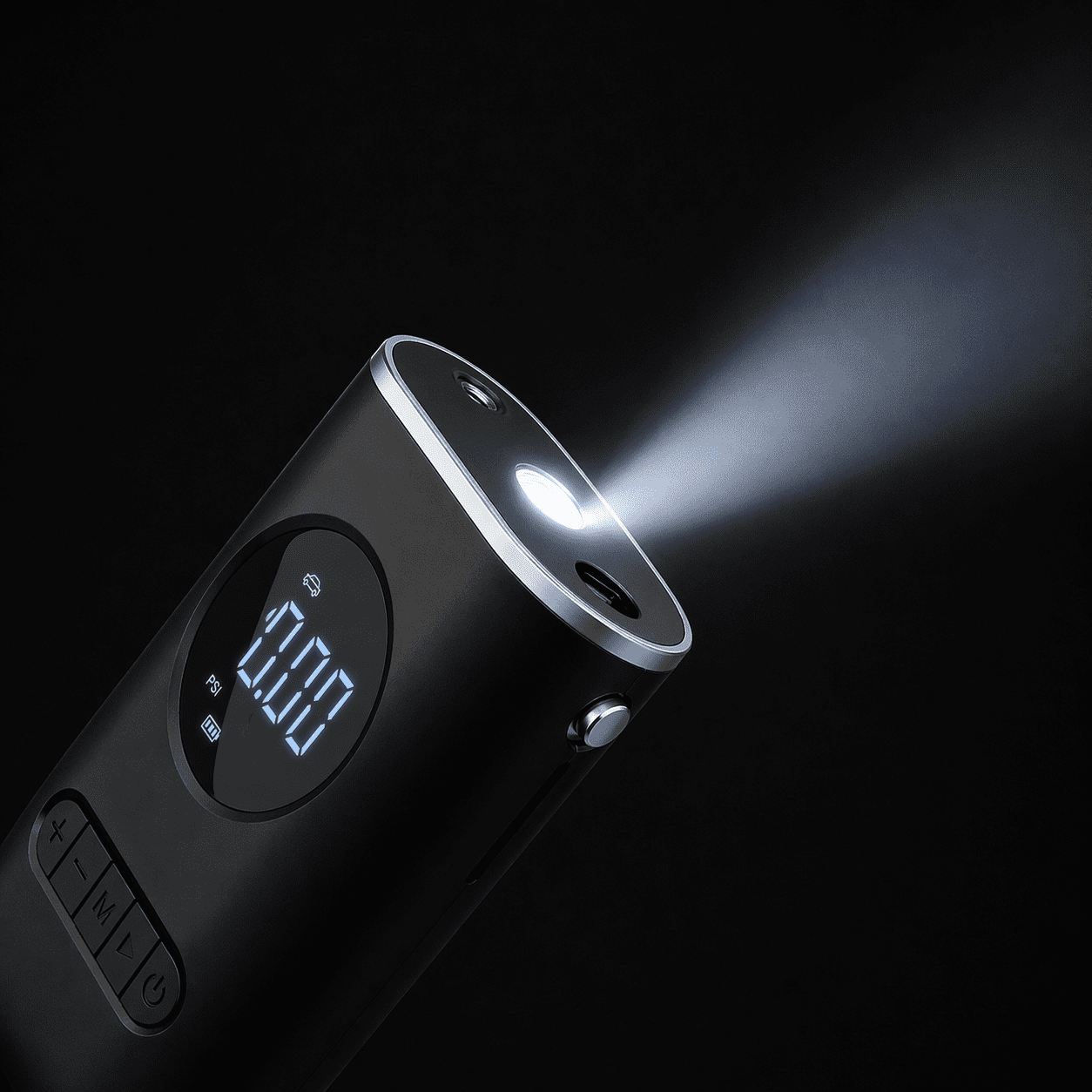 Inflador Digital Automático Recargable con Apagado Inteligente