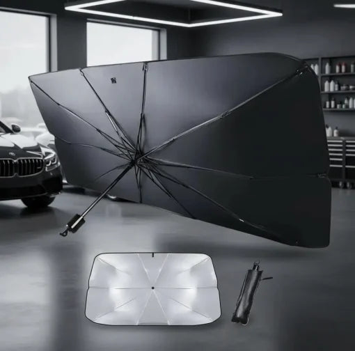 Parasol para Auto Retráctil de Alta Protección Térmica y UV