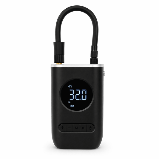 Inflador Digital Automático Recargable con Apagado Inteligente