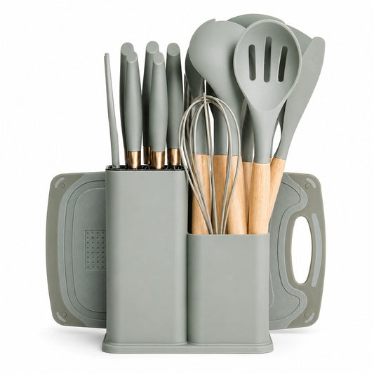 Set De 18 Utensilios De Cocina