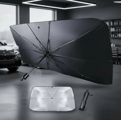 Parasol para Auto Retráctil de Alta Protección Térmica y UV