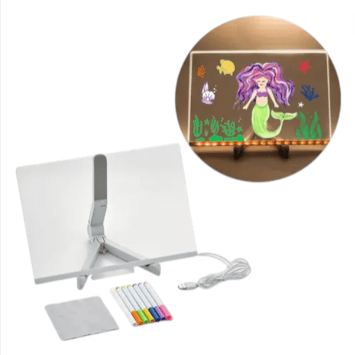 PIZARRA LED MARCADORES 20x30CM LED